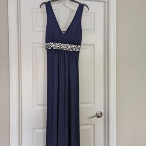 Women's Navy blue Maxi dress size Large